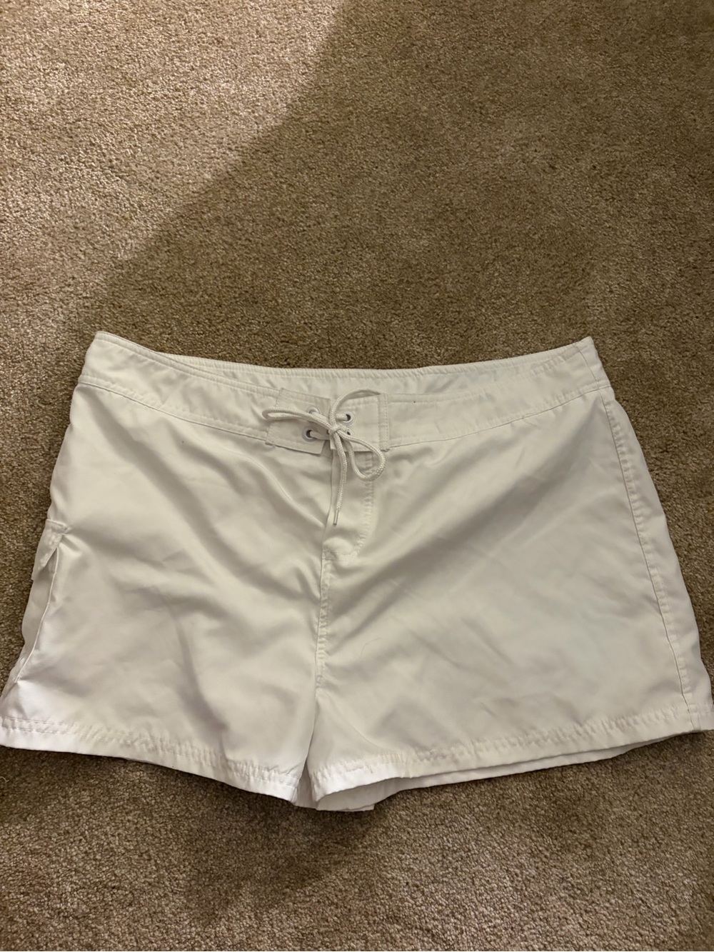 White Swim Shorts
